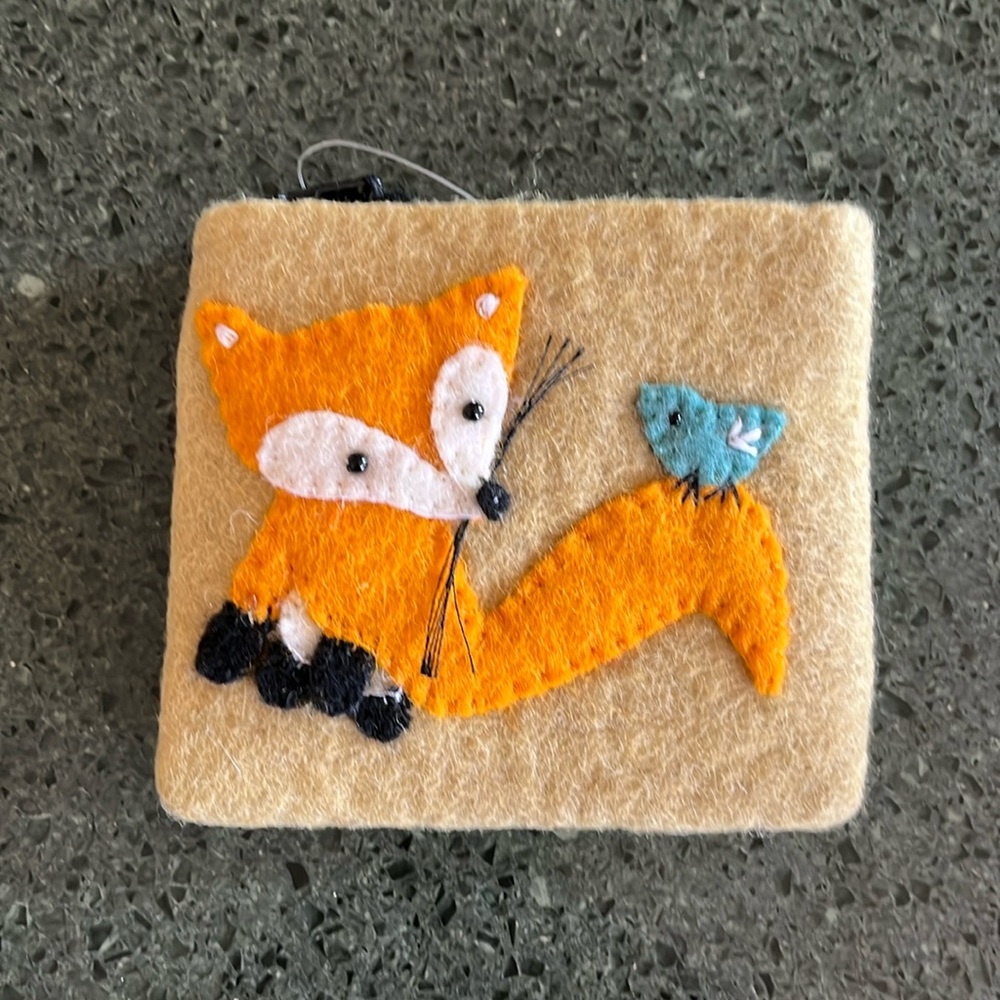 NWT Wild Woolies hand-made Coin Purse/Wallet